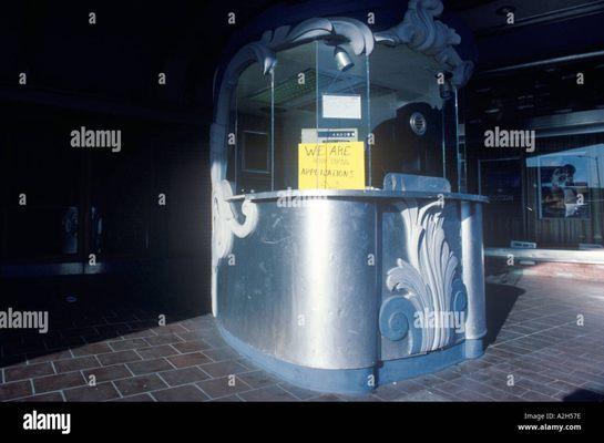 Taft Fox Theater ticket booth about 60's.