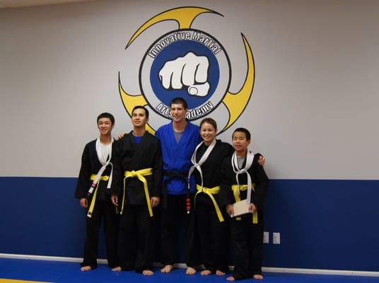 First adult promotion at our academy.  Congratulations!