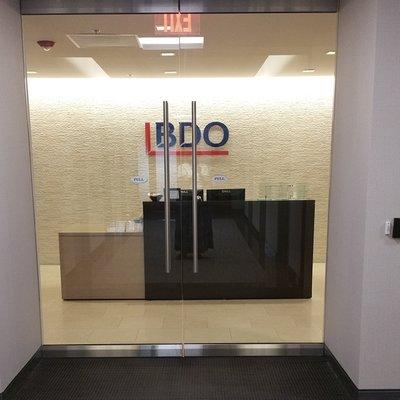 Entrance to BDO Milwaukee office