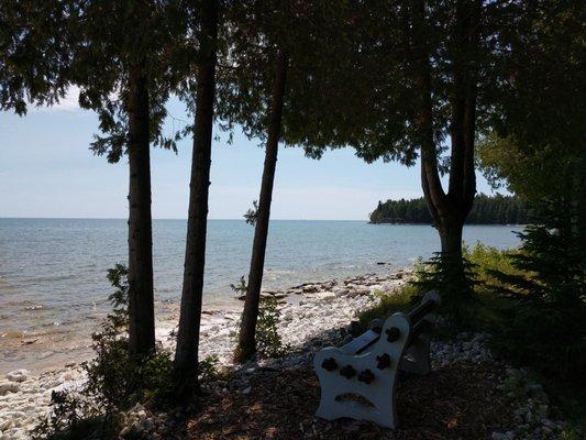 Private Lakeside Walnut Gordon Lodge Baileys Harbor WI Door County