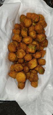 Fried okra