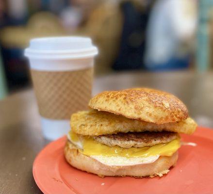 Idaho Joe Breakfast Bagel & Coffee