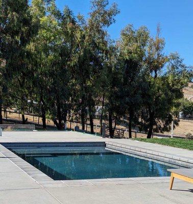 15'x30' PebbleTec pool, Paso Robles.