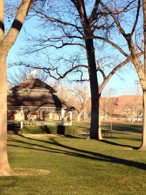 Gazebo @ Vernon Worthen Park - 1/8/15