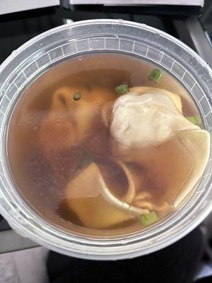 Wonton soup