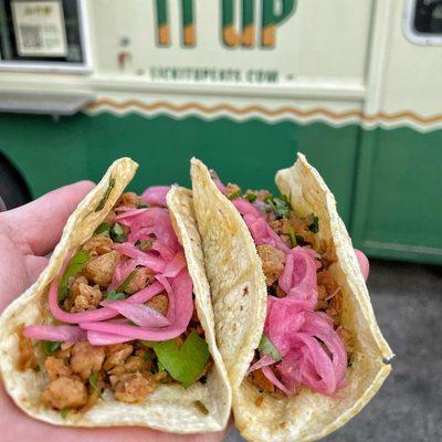 100% plant-based tacos!