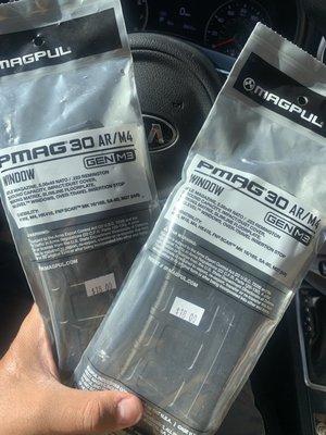 AR-15 Clear Window 30 Rnd Mags