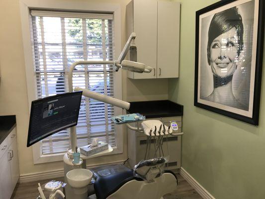 State of the art dental chairs and equipment