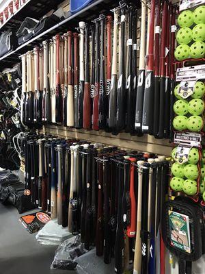 Wood bat heaven!!