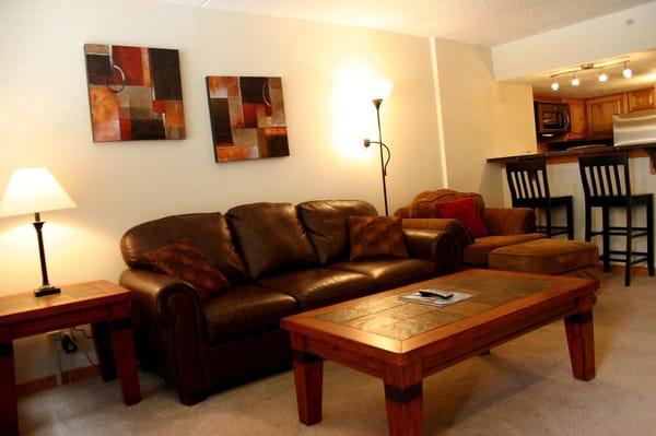 Another interior of a slopeside Copper Mountain condo from Copper Vacations