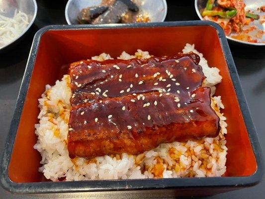 Eel bento box