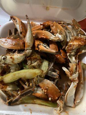 Garlic crabs