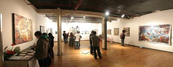 Gallery space.