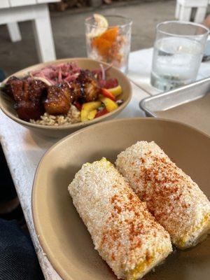 Street Corn & Pork Belly Bowl