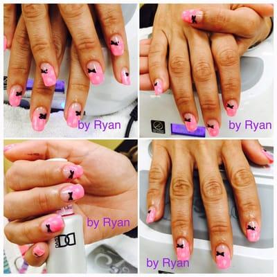 Gel 10 nails designs. by Ryan !!