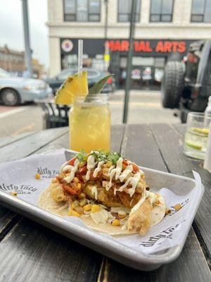 Fried Soft Shell Crab Taco