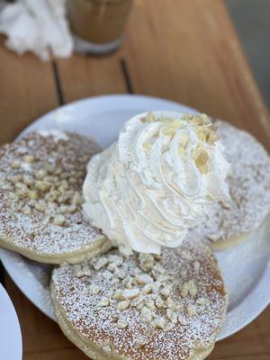 Macadamia pancakes