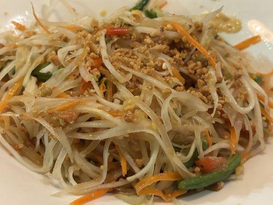 SOM TAM (green papaya salad)