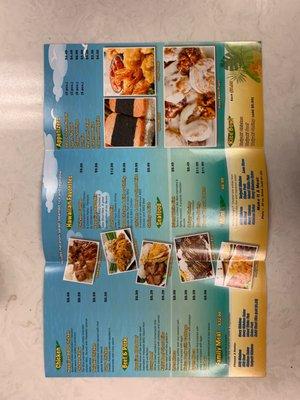 New menu