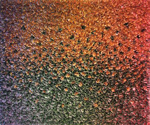 Zhuang Hong Yi: Color Fields, mixed media on rice paper - breathtaking! (visited: 2/8/20)