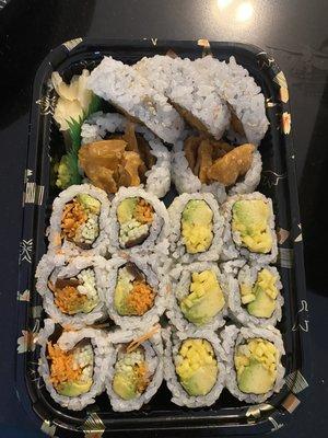 Vegetable Maki Combo Sushi Bar