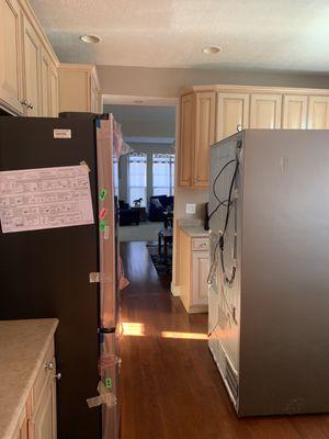 Refrigerator not removed even though I paid for removal!