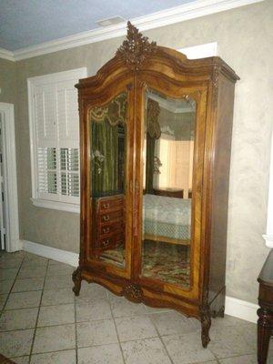 French Armoire $595.00 in Excellent Condition.