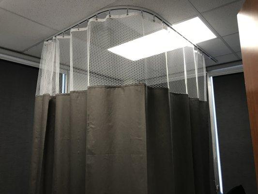 Exam room divider