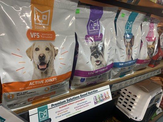 VFS/Veterinarian Formulated Solutions by SquarePet now available at Wild's Animal Supplies! Pet foods with a purpose!