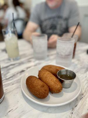 Corn dog starter