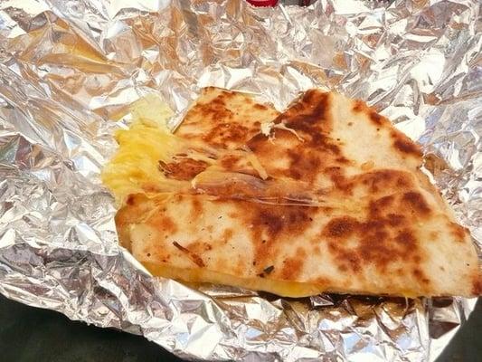 Jalapeno cream cheese quesadilla