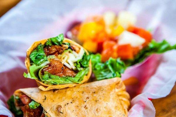 Sweet Chili Chicken Wrap on the menu