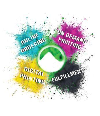 Hillview Design Print Media Logo and Services Splash