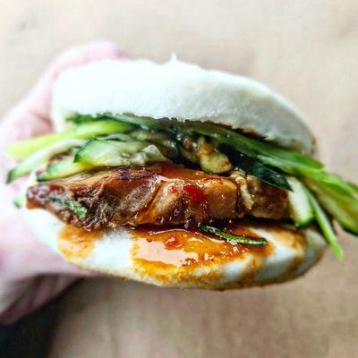 Pork belly bao bun