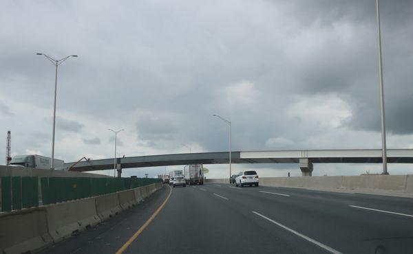 Ramp in progress over I-294, and approaching 2 years since my first photo of the construction!  7-24-2024.