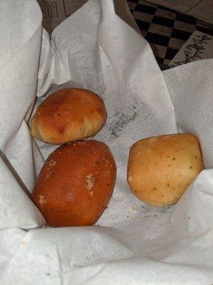 Garlic rolls- complimentary