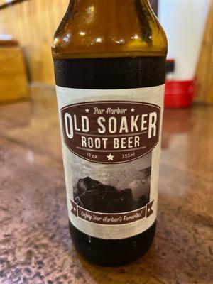 They serve the local root beer!