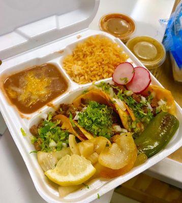 Tacos plate