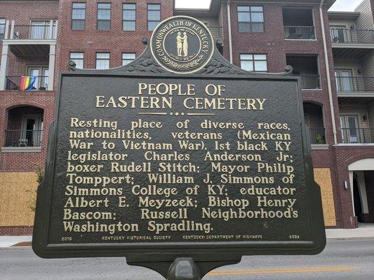 Eastern Cemetery, Louisville