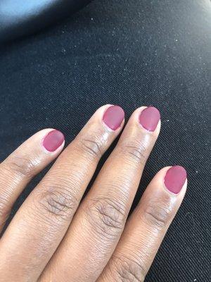 Matte polish