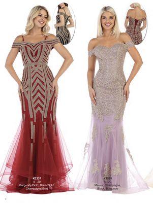 Prom gowns rental and purchase