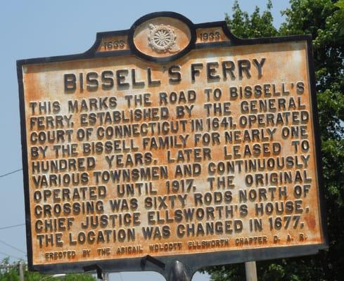 Bissell's Ferry Marker