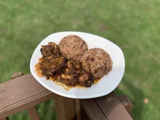 Rice&Peas and Oxtail