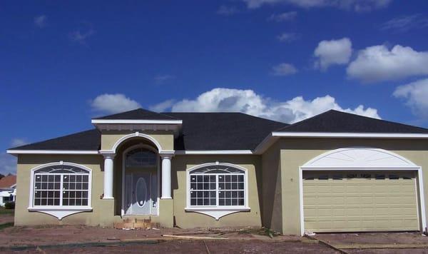 Architect Shingles installed on a Hip roof