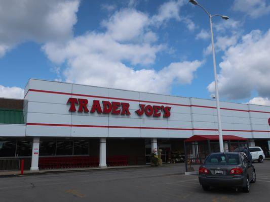 Strip mall storefront.