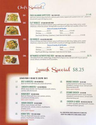 ***NEW UPDATED MENU 2021***