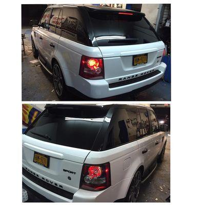 Range Rover Sport After Full Body Wrapping