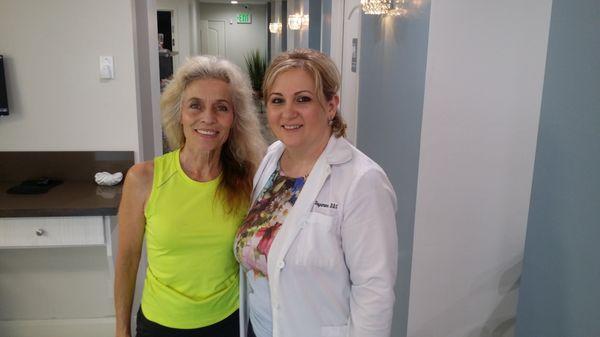 Dr. Kristina Sagramanova at LA Smiles is the best.  She takes her time with you to explain all that is happening during your visit.  So glad