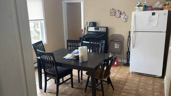 Great dining room with its own kitchen.