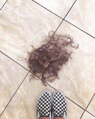 Bye bye hair